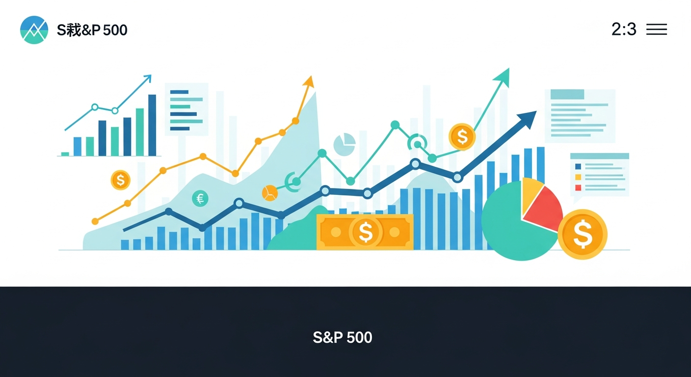 S&P500連動おすすめ投資信託5選を徹底比較のイメージ画像